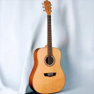Washburn WD7S Harvest Series Солидная верхняя деки из ели Дредноут