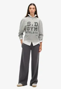 Выстирайте прямые спортивные штаны. Superdry & Co, Charcoal Grey