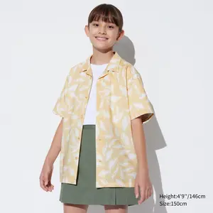 Рубашка Uniqlo, бежевый