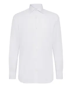 Рубашка, не требующая глажки Boggi Milano, белый