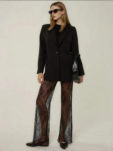 Расклешенные брюки Hiccup, черный