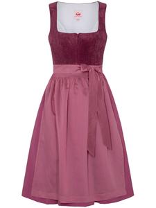 Широкая юбка в сборку SPIETH & WENSKY Dasing, розовый/темно-розовый