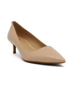 Туфли на шпильке из кожи Alina Michael Kors, бежевый