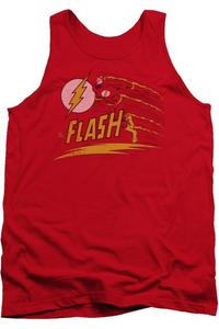 Майка для взрослых DC Comics Flash Like Lightning Gildan, красный