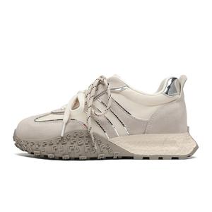 Женские повседневные кроссовки Low top бежевый, фиолетовый таро, лимонный ZHR, бежевый