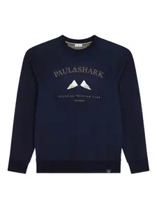 Толстовка с логотипом Paul & Shark, синий