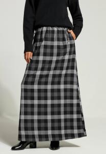 Юбка Long Tall Sally CHECK, Black/Anthracite