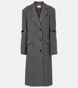 Хаундстут пальто из шерсти и кашемира Coperni, Grey