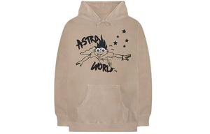 Толстовка унисекс светло-коричневая Travis Scott, коричневый