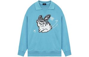 Свитшот с принтом WE11DONE, синий