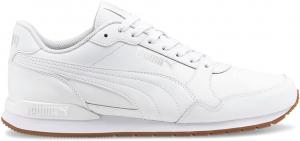 Мужские кроссовки PUMA St Runner V3 с шнуровкой, повседневные - белые