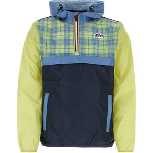 Maison Kitsune Клетчатая худи с полумолнией от Maison Kitsuné, Multicolor