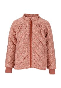 Стеганая куртка Gabriella с великолепным принтом и защитой от ветра ZIGZAG, цвет Hot Sauce