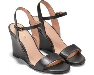 Сандалии Cole Haan Josie Wedge, цвет Black Leather