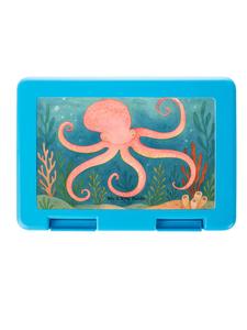 Mr. & Mrs. Panda Коробочка для закусок с изображением кальмара, без слогана, белого цвета