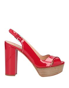 Сандалии Casadei, красный