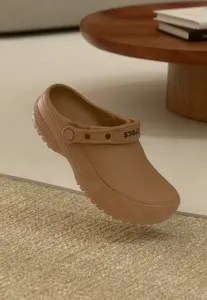 Классические мюли унисекс Crocs, Milk Chocolate