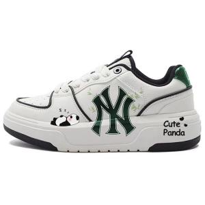 Кроссовки MLB Chunky Liner Skateboarding Shoes Unisex Low-top White/Green, зеленый