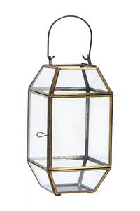 Фонарь 13,5 х 27,5 см Madam Stoltz, желтый