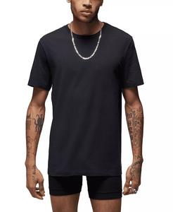 Комплект из 2 мужских футболок Flight Base из эластичного хлопка с круглым вырезом Jordan, черный