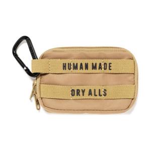 HUMAN MADE Нейлоновый картхолдер унисекс бежевый