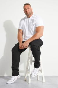 Эластичные брюки карго Badrhino Badrhino Big & Tall, черный