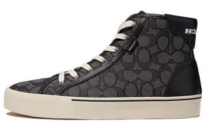 COACH Кроссовки Skate High-Top для скейтбординга мужские черные