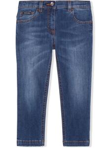 Dolce & Gabbana джинсы скинни средней посадки, синий