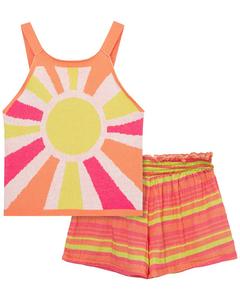 Пик Сан Халтер Короткий Комплект Peek, оранжевый