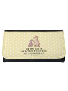 Кошелек Mr. & Mrs. Panda, желтый пастельный