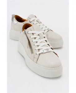 Кроссовки Allie Leather Zip (женские) Forever & Always Shoes, Beige leather