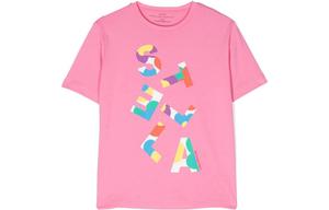 Футболка SS23 розовая детская Stella McCartney