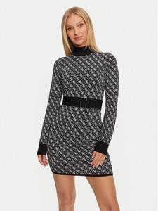 Трикотажное платье обычного кроя Guess, черный