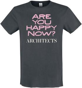 Футболка Architects Amplified Collection - Are You Happy Now, угольный