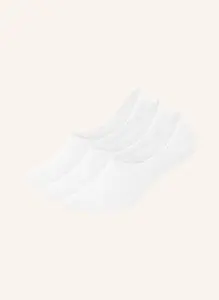 Упаковка из 3 носков one color invisibles Dillysocks, белый