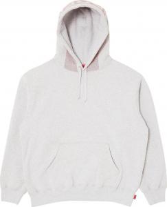 Толстовка Supreme Jacquard Stripe Hooded 'Ash Grey', серый