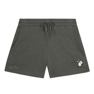 Женские шорты midweight washed fleece heartly ghost Dalix, Shadow