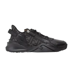 Шлепанцы Fendi Flow Slip-On Black, черный