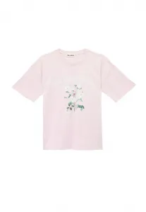 Футболка с принтом Koton, Pink