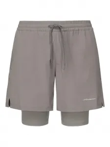 Шорты с логотипом Herno, серый