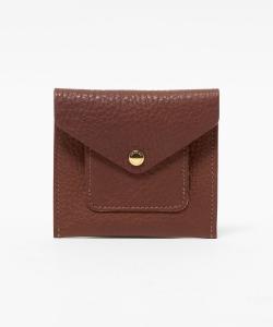 S0092 простой кошелек натурального цвета/кошелек United Arrows, цвет Dk Brown