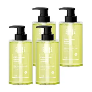 Мужской гель для душа Cool Fragrance ароматный очищающий увлажняющий глубокое очищение освежающий 500мл/бутылка SIVSAZ