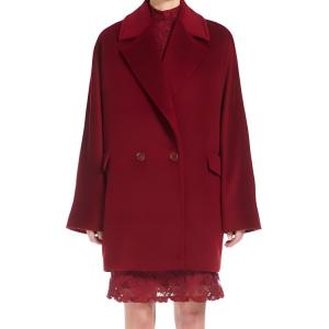 Двубортный блейзер Max Mara Wool Molo Maxmara, красный