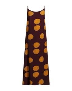 Платье миди Uma Wang, бордовый