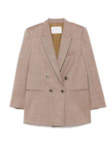 Philosophy Di Lorenzo Serafini двубортный пиджак, коричневый