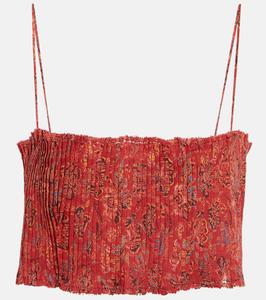 Укороченный топ Allegra с цветочным принтом из рами SIR, Idalia Floral Prnt