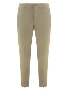 Брюки прямого кроя Boss, бежевый