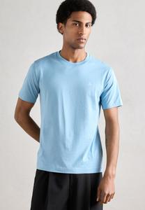 Футболка Marc O'Polo SHORT SLEEVE LOGO PRINT CREWNECK, Blue Dawn/Light Blue