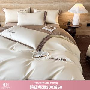 LUOLAI HOME Комплект постельного белья 1,5 м, 4 предмета (рекомендуется к пододеяльнику 2*2,3 м)