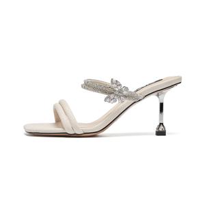 ST&SAT Женские сандалии на одной застежке - бежевый абрикос, цвет Beige Apricot